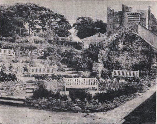 The Garden at the Top of Market Street - in 1971